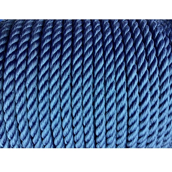 Nauwkeurig Viskeus De daadwerkelijke Navy Blauw geslagen Multilon touw 10 MM - Touwzaak