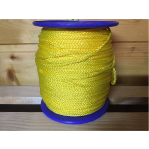 Rolletje touw Geel 3 MM