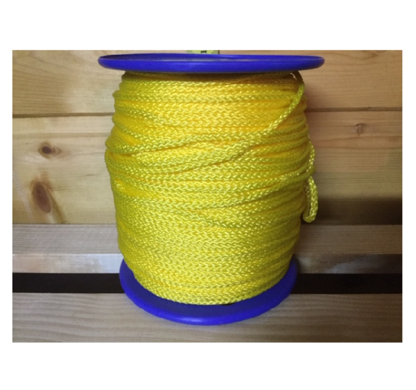 Rolletje touw Geel 3 MM