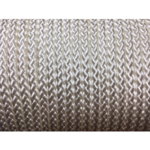 Wit gevlochten Multilon touw 8 MM 8 kops gevlochten