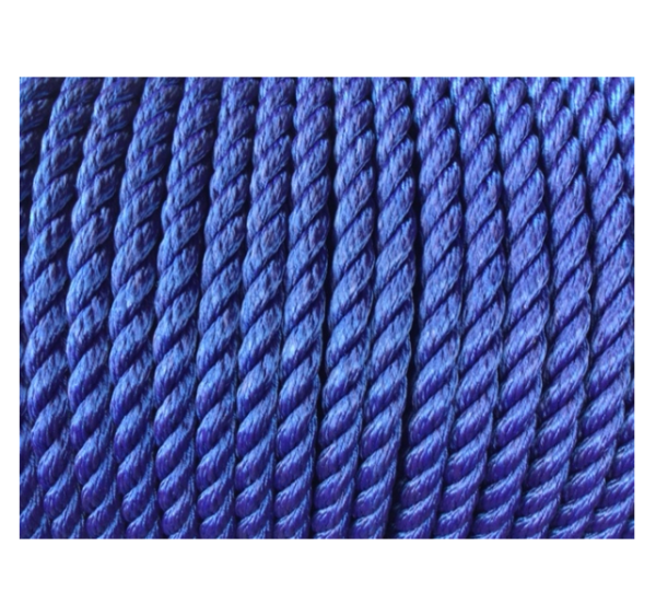 21 meter Blauw geslagen Multilon touw 14 MM